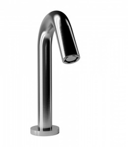 70983 INOX Поворотный излив для ванны из матовой нержавеющей стали. Bongio Time2020 Complements