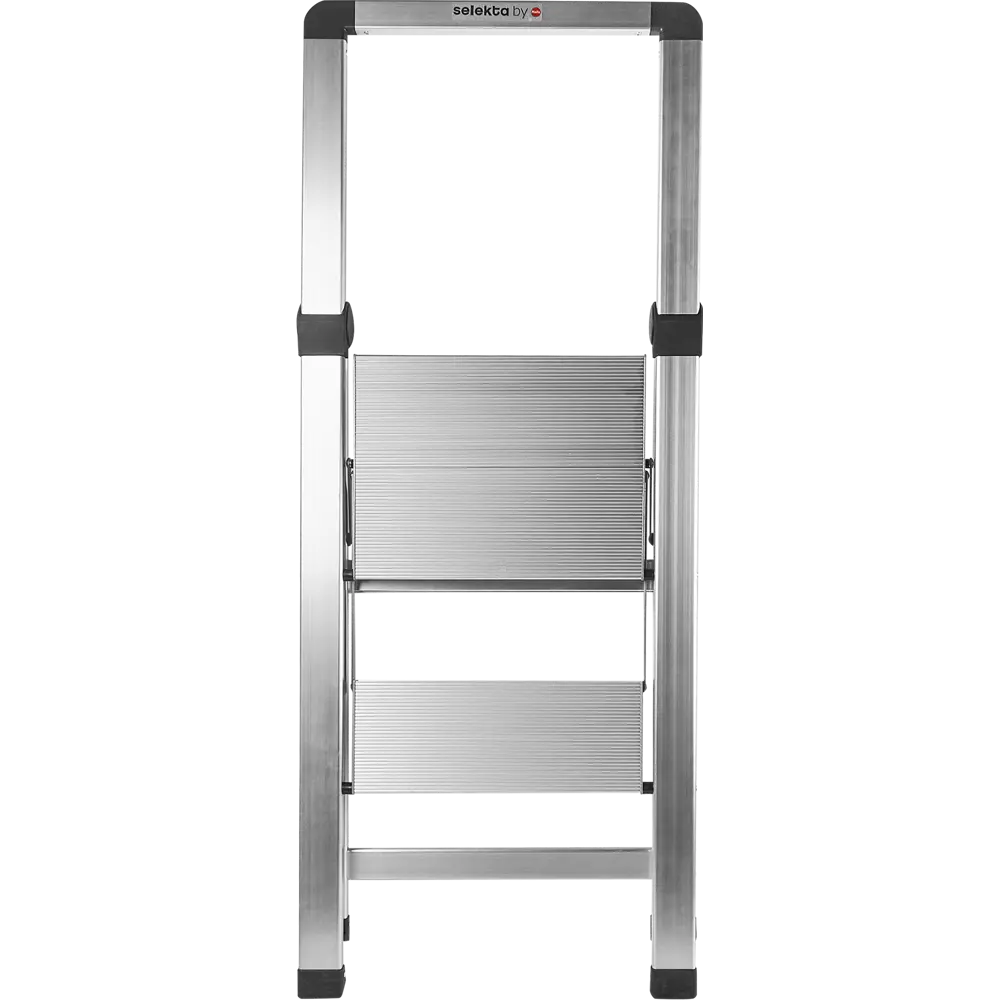 Стремянка алюминиевая Hailo Basicline DK40 2 ступени, максимальная нагрузка 150 кг 87594907 STLM-2152140 Santreyd  - Вид №1