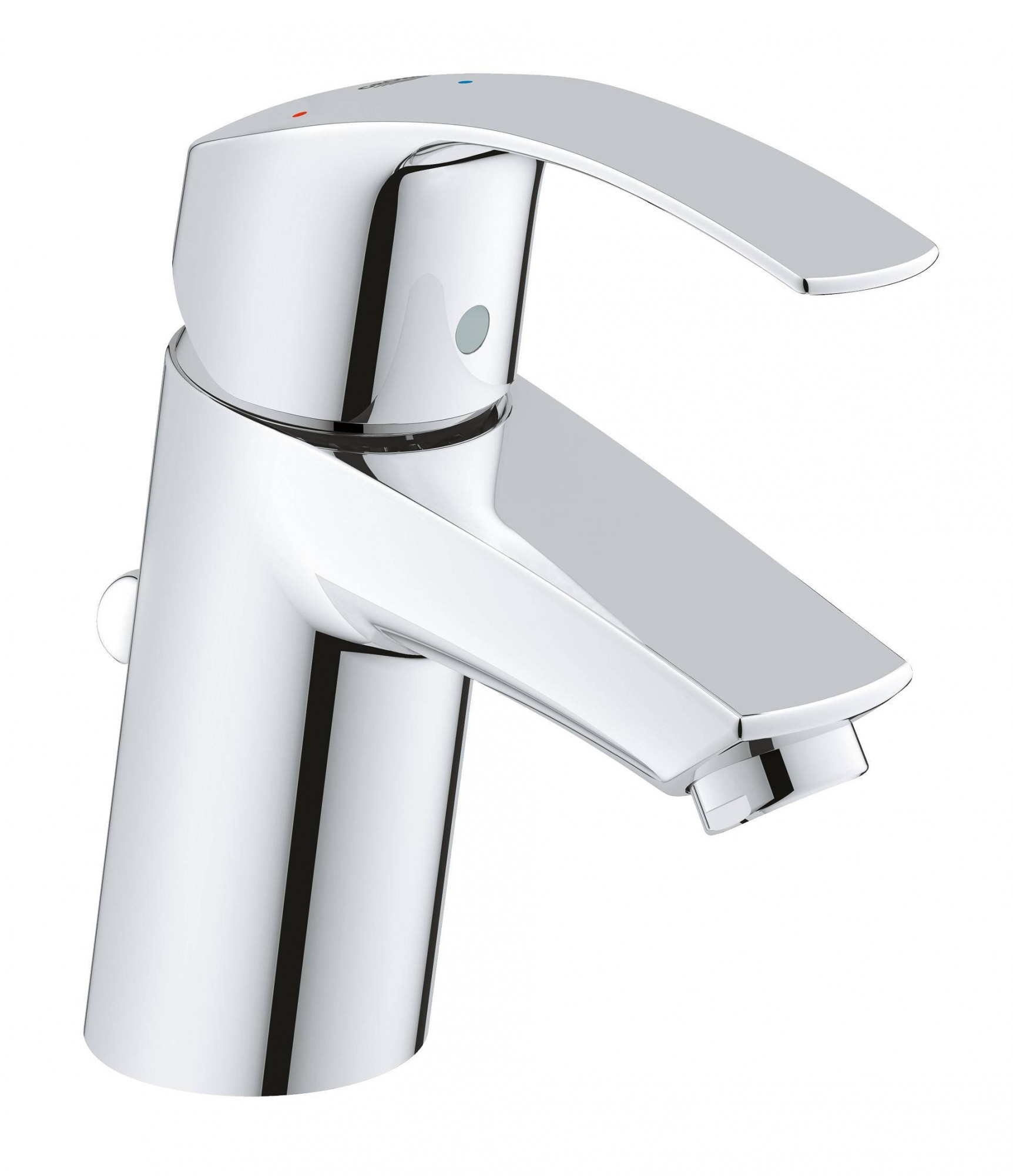 Смеситель для раковины GROHE Eurosmart New с донным клапаном, хром (32926002)