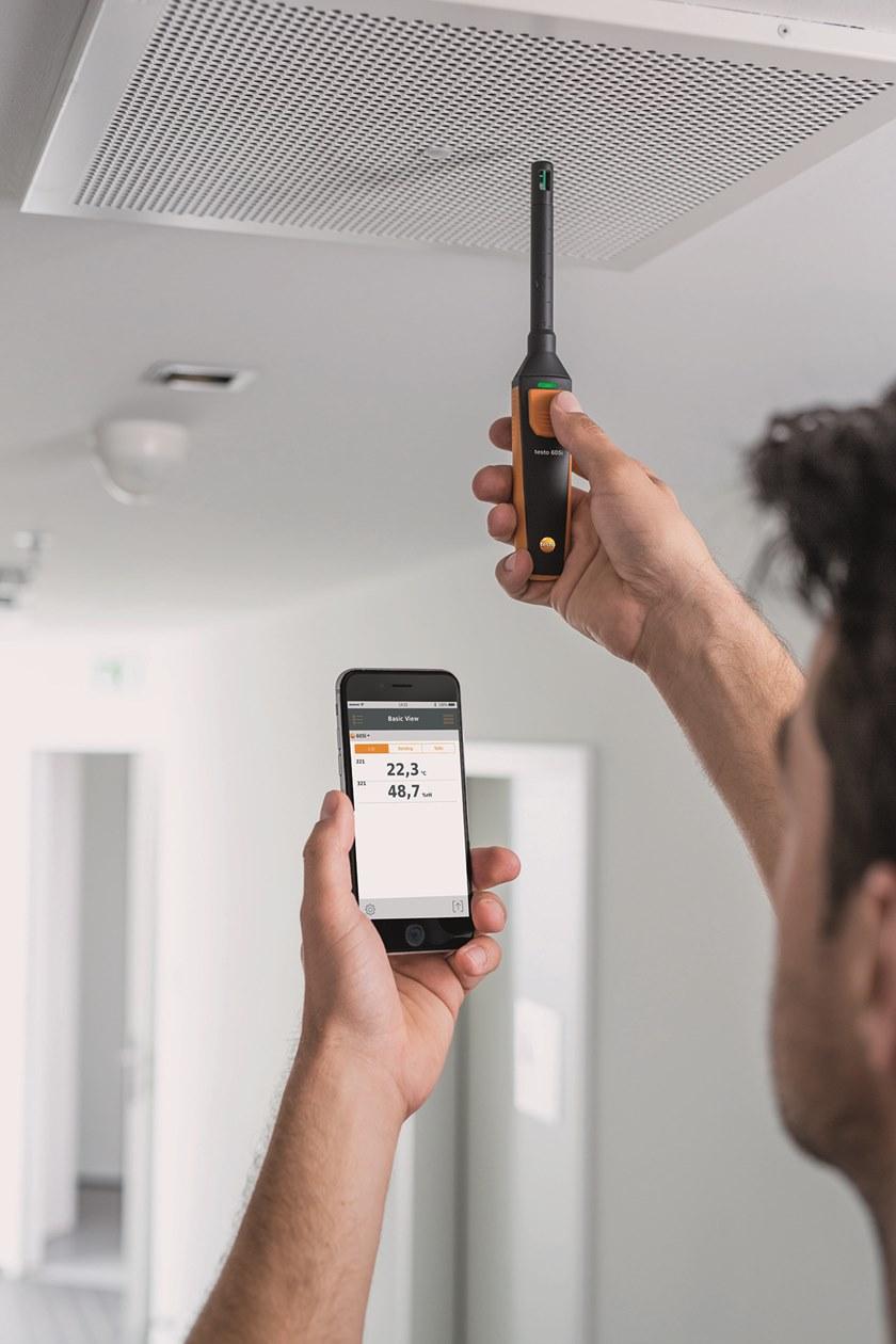 Testo Bluetooth термогигрометр Smart probes 0560 1605  - Вид №7