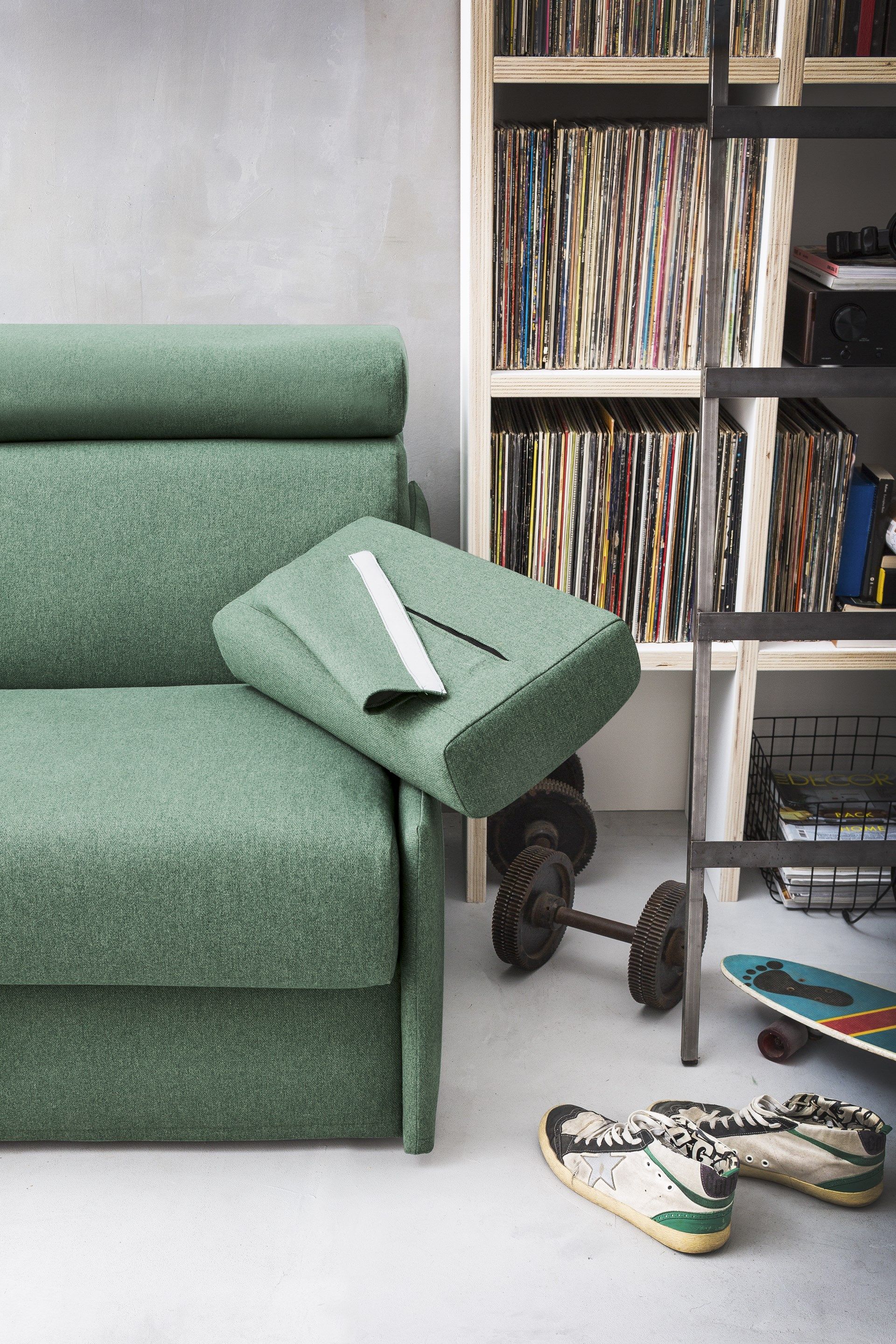 Двуспальный диван-кровать из ткани Felis Day &amp ARCH-00087857 - Вид №5