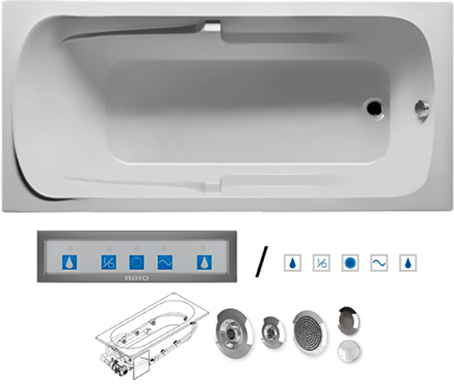 BC3200500000000_pro6 Ванна Riho Future Santreyd - Вид №1