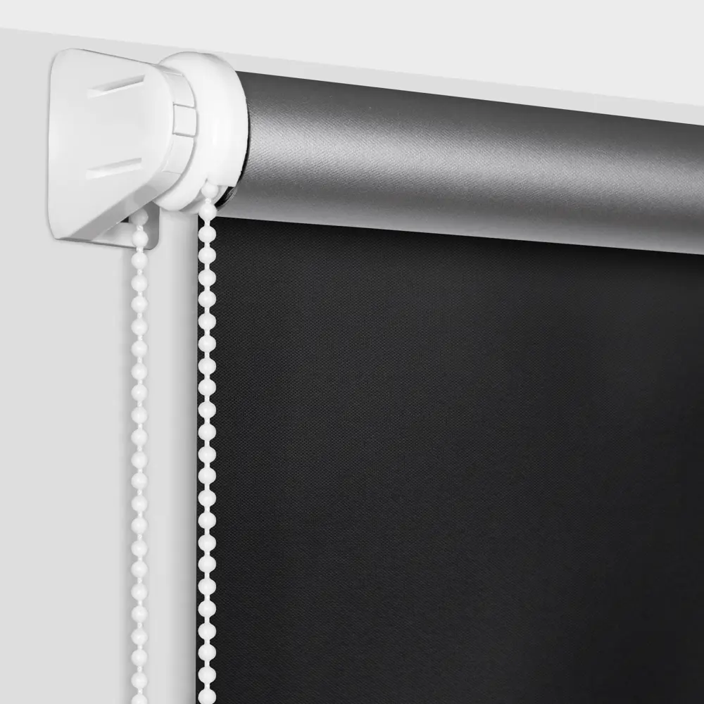 Штора рулонная блэкаут Silver 50x175 см черная 86305148 STLM-2150042 GARDEN BLACKOUT Silver - Вид №1
