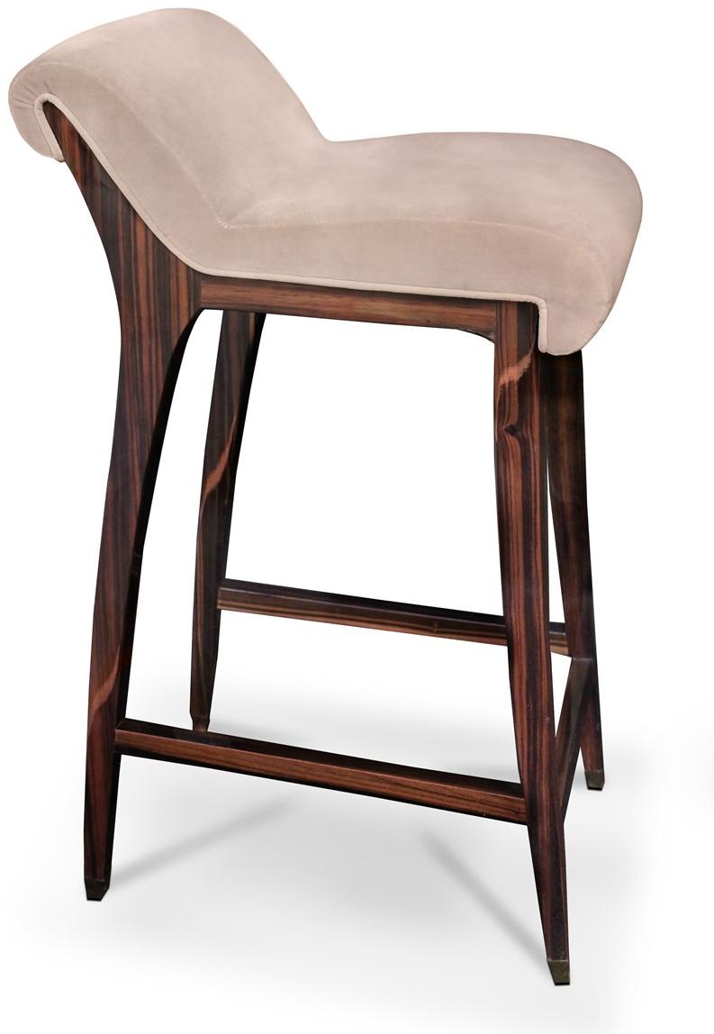 KOKET Высокий табурет с обивкой из бархата Incanto sun-id-1427298 - Вид №1