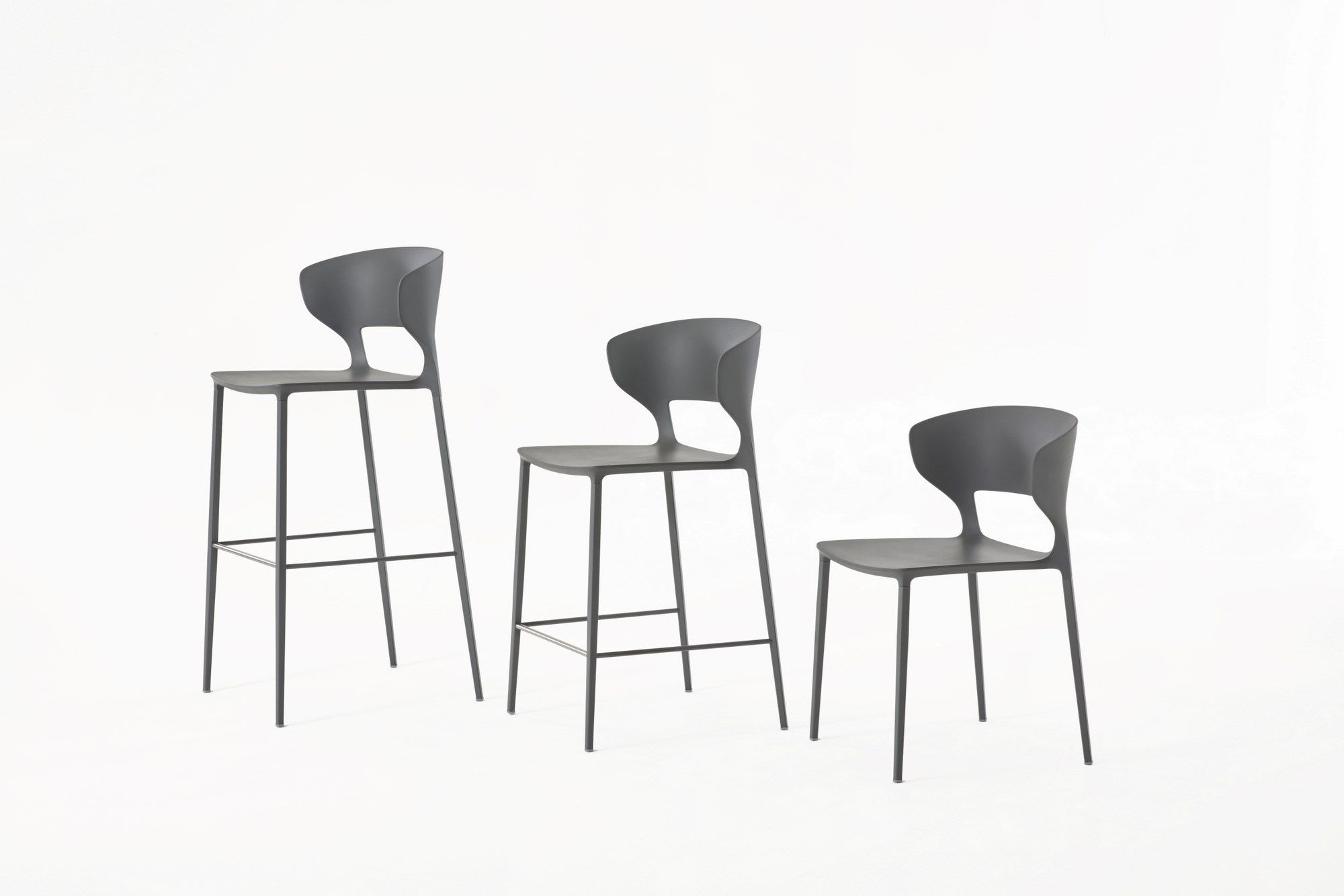 Штабелируемый стул из полиуретана Desalto Koki ARCH-00071737 - Вид №13