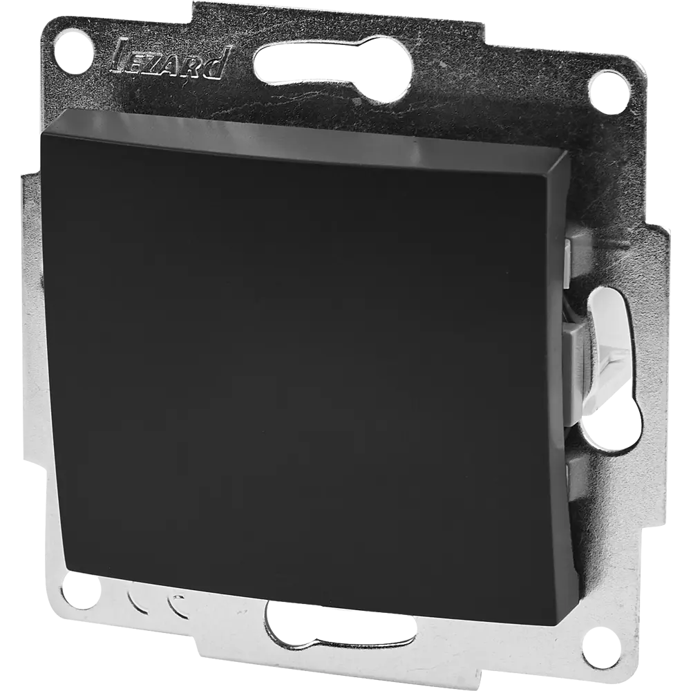 Выключатель Lezard Karina цвет черный бархат STLM-2164858