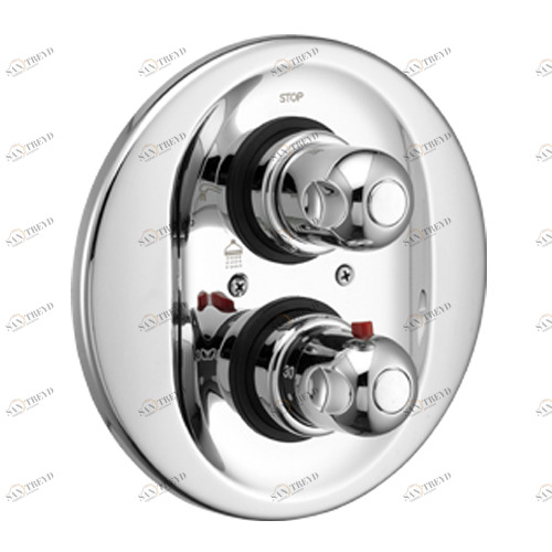 18189 Смеситель для душа монокомандный скрытого монтажа EFFEPI RUBINETTERIE Z-Uno 