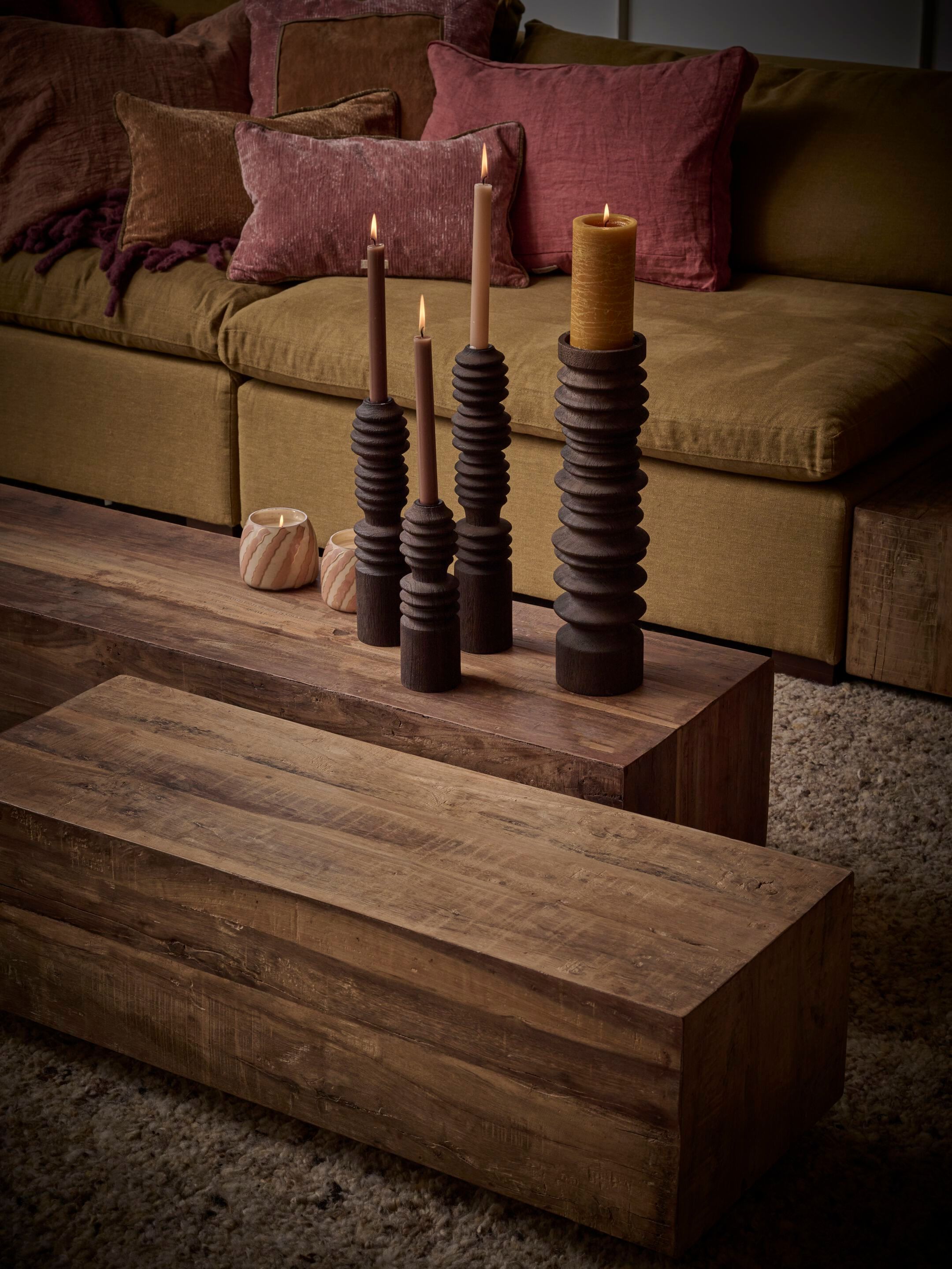 Подсвечник из манго POMAX ROTELLO ARCH-00053215 - Вид №20