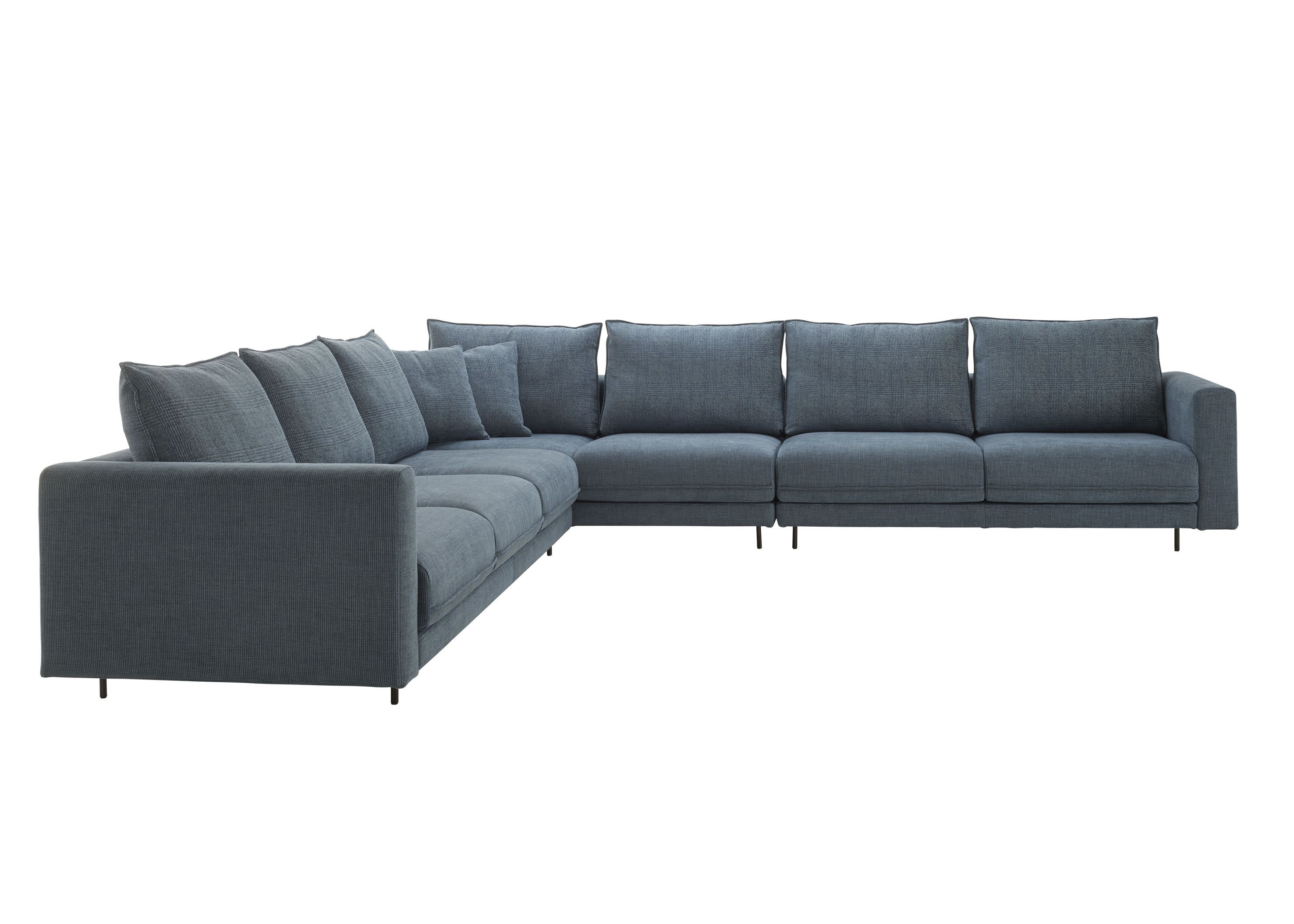 Съемный угловой диван из ткани Ligne Roset Enki ARCH-00033721 - Вид №1