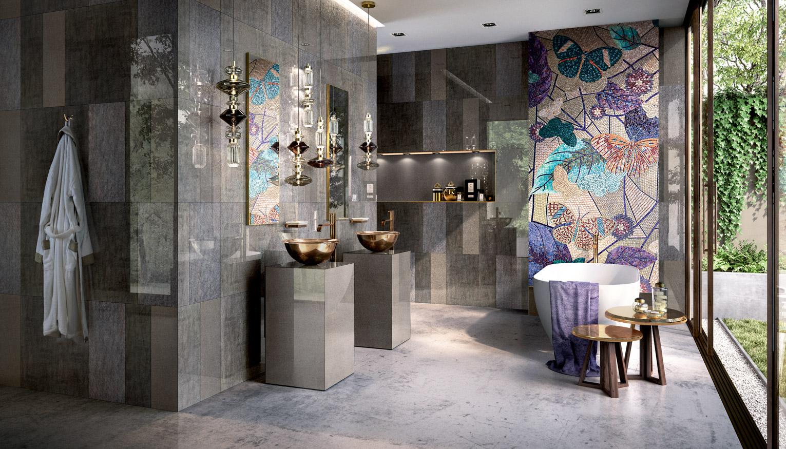 SICIS Iguana Tortora Vetrite Tile sun-id-1991271