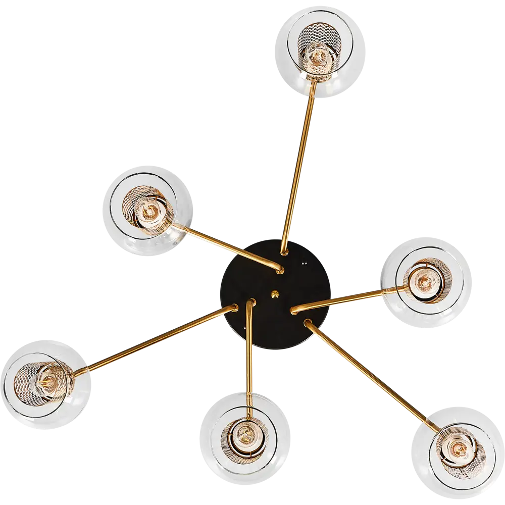Arte Lamp Manchester — потолочная люстра с 6 плафонами для современного интерьера 89364898 STLM-0924365 - Вид №3