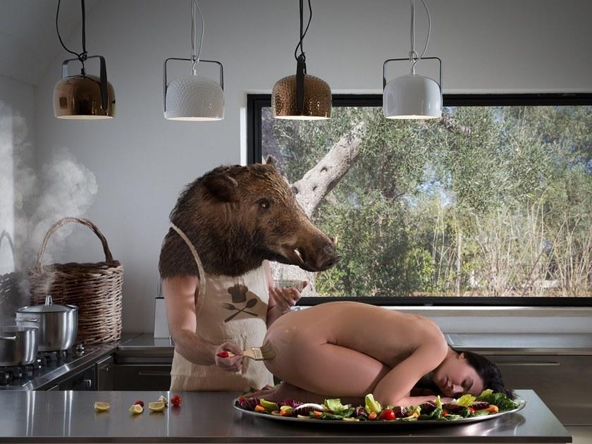 Karman Подвесной светильник прямого света из керамики Bag sun-id-1462141 - Вид №1