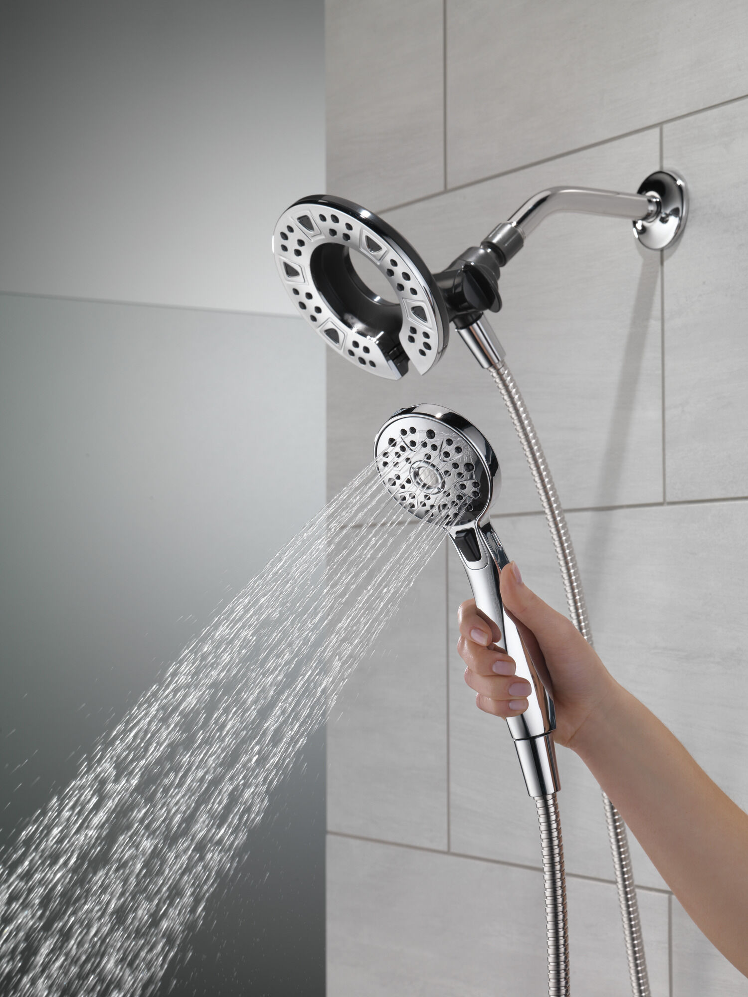 75494BL In2ition® Душ два в одном с 4 настройками Delta Faucet DELTA Матовый черный - Вид №4