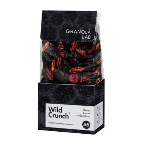 Кранч-гранола Вишня пекан абсорбент Granola.Lab 260 г Santreyd 13354 - Вид №1