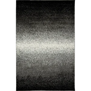 Ковер полипропилен Флоу L002 100x200 см цвет темно-серый 82172623 STLM-2203737