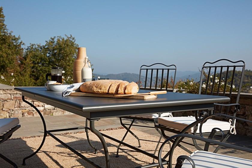 Unopiù Раздвижной прямоугольный железный стол Toscana Artav - Вид №3