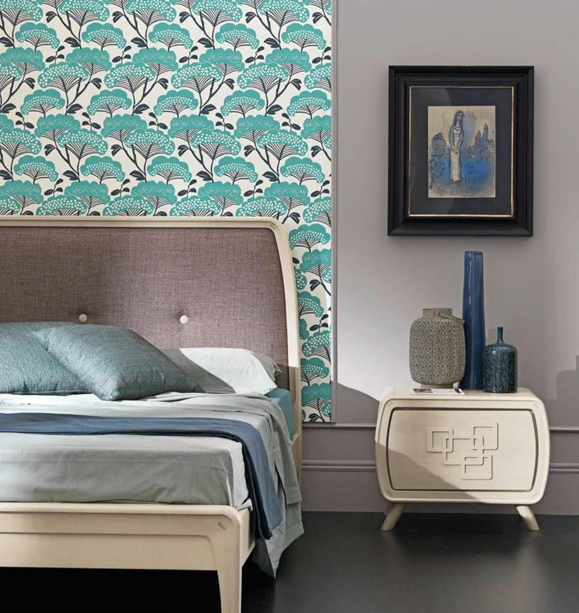 Cantiero Двуспальная кровать из дерева Amarcord night Am015/1 - Вид №1