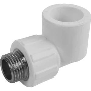 Комбинированное колено ПОЛИТЭК 25×1/2" для трубопроводов под 90° 13564948