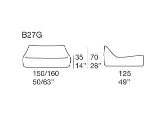 Тканевое садовое кресло Paola Lenti ARCH-00093145 - Вид №3