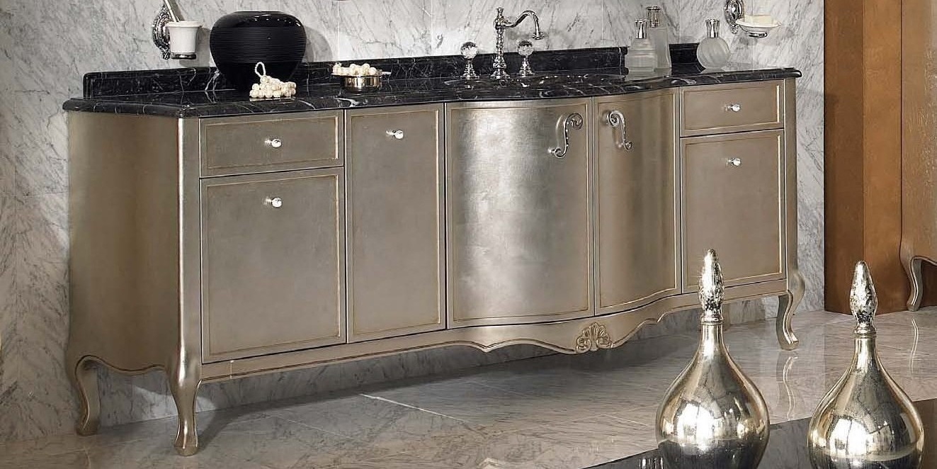 Комплект мебели для ванной 13/1 LINEATRE Gold Componibile 131 - Вид №2