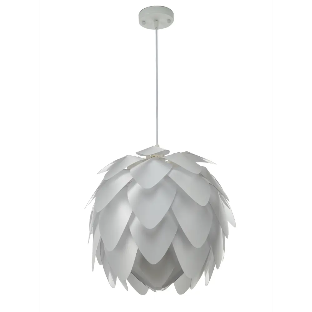 Светильник подвесной Lamplandia Arum White L1287, 1 лампа, 5 м², цвет белый STLM-2011571 - Вид №2