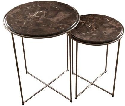 Hamilton Conte Paris Круглый журнальный столик из мрамора sun-id-1481196 - Вид №3