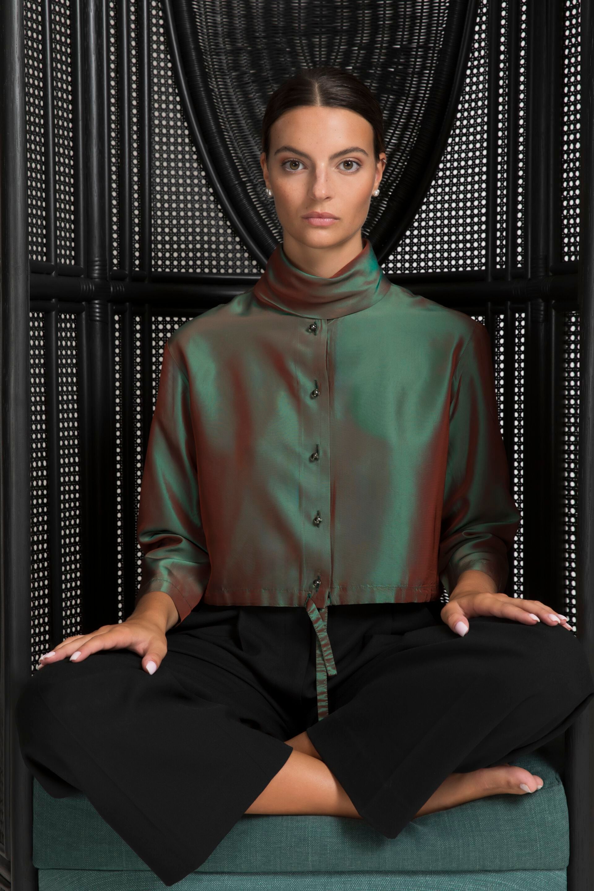 Кресло с высокой спинкой Bottega Intreccio LISETTA ARCH-00029339 - Вид №4