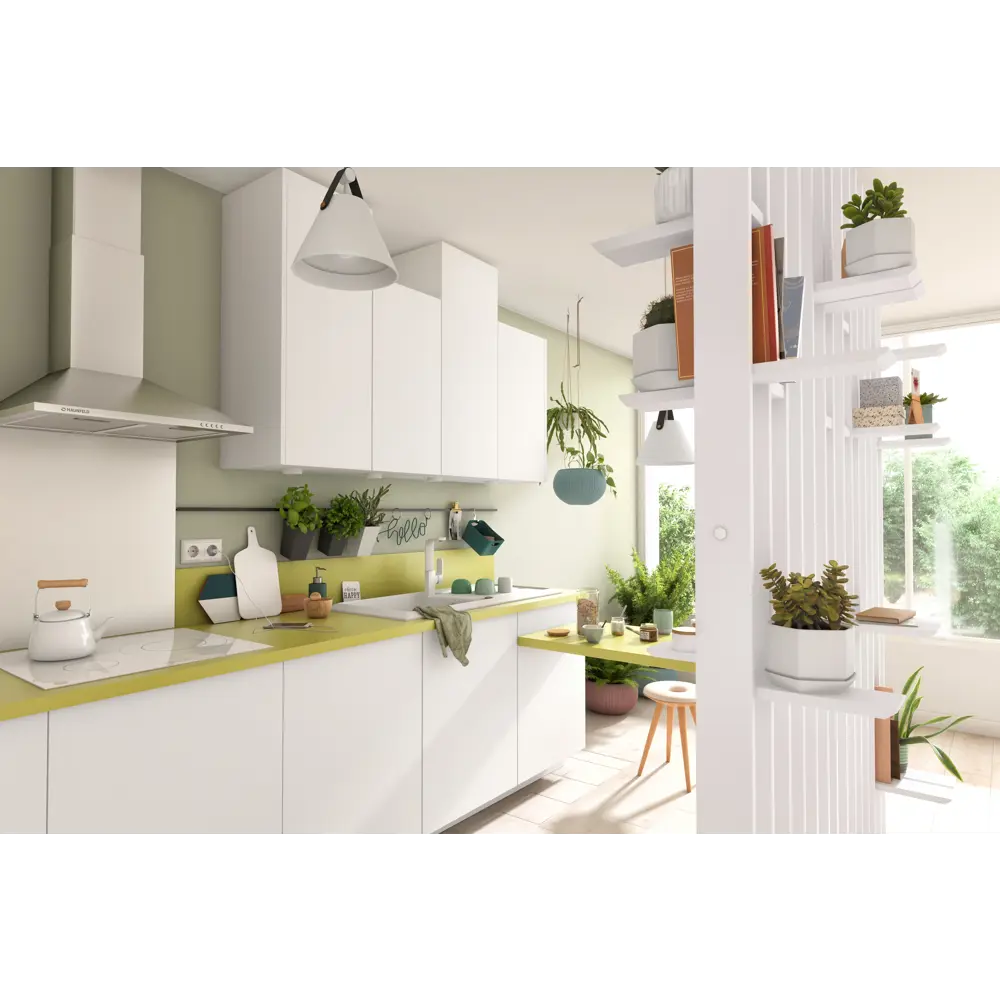 Фасад кухонный DELINIA ID София белый матовый 39.7×102.1 см 82010135 STLM-1461159 - Вид №14