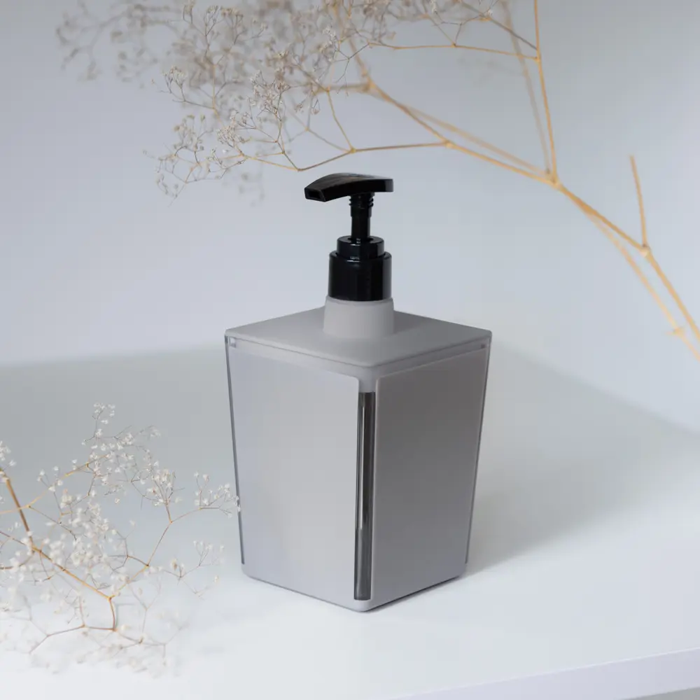 Дозатор для жидкого мыла Berossi Spacy в дымчато-сером цвете 89377128 STLM-1507063 - Вид №6