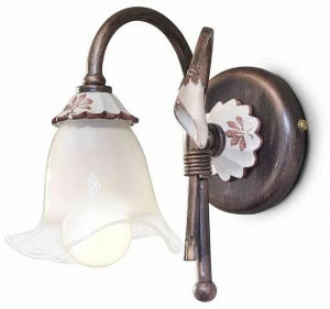 FERROLUCE Настенный керамический светильник с фиксированным кронштейном Vicenza C461