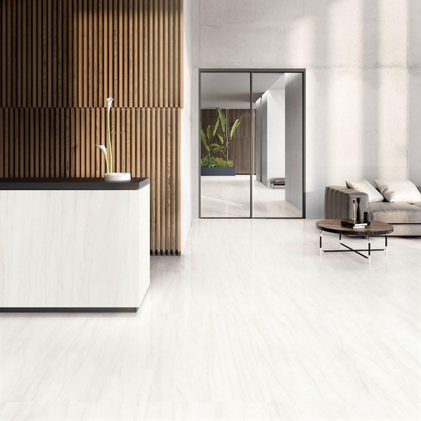 CERAMICA SANT'AGOSTINO Настенная / напольная плитка из керамогранита с эффектом мрамора Pure marble sun-id-1353575 - Вид №2