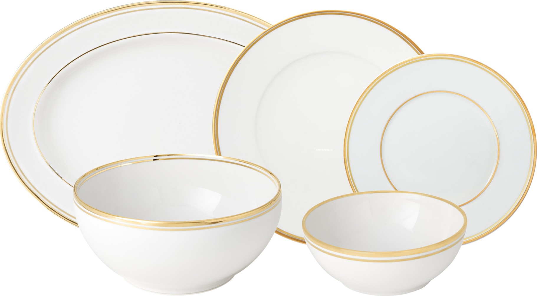 10671698 Ralph Lauren Home Сервиз столовый Ralph Lauren Home Уилшир на 6 персон 20 предметов Фарфор 