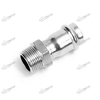 Муфта Н-пресс 42 x 1 1/2" нержавеющая сталь IBP PS4243G0421200