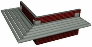 Reynaers Aluminium Солнцезащитная система с горизонтальными z-образными алюминиевыми планками Brise soleil