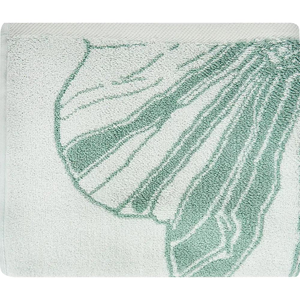 Полотенце махровое "Сенсус" 50x75 см цвет мятный 85940332 STLM-2058819 Santreyd 