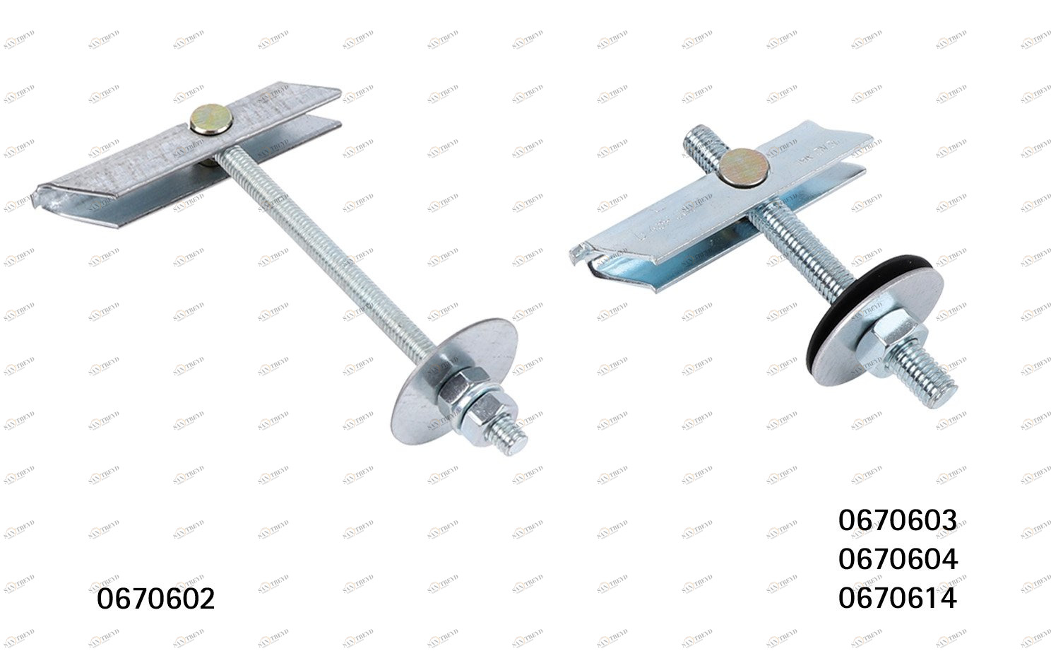 0670604 Крепление для труб  BIS Складной дюбель монтаж в полых стенах и т.д WALRAVEN 