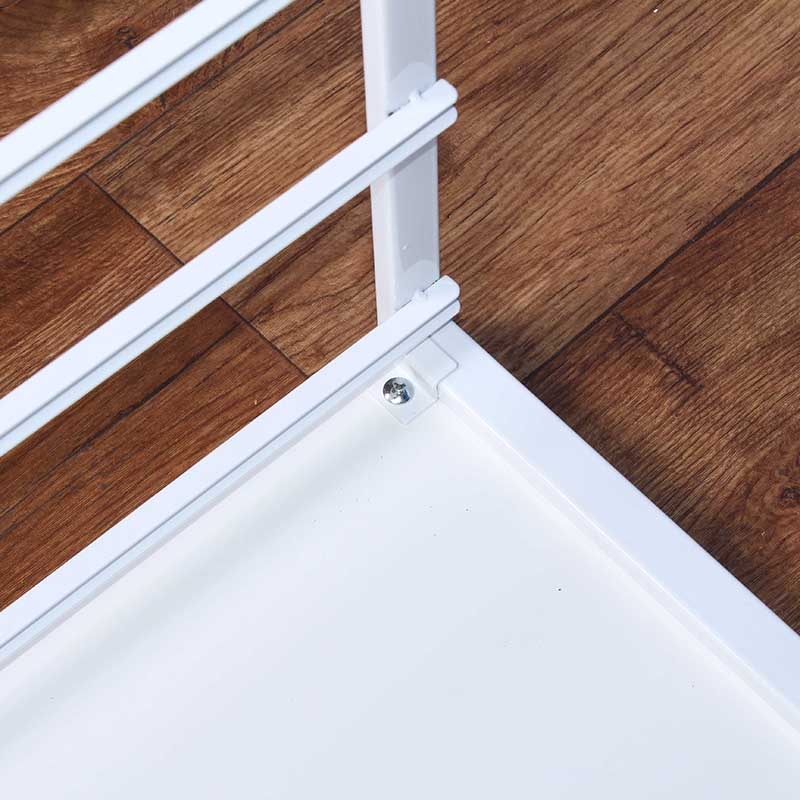 Крепление ЛДСП полки к стеллажу , 80x70x15 мм, белый LJPS0340 Public Steel Россия  - Вид №2