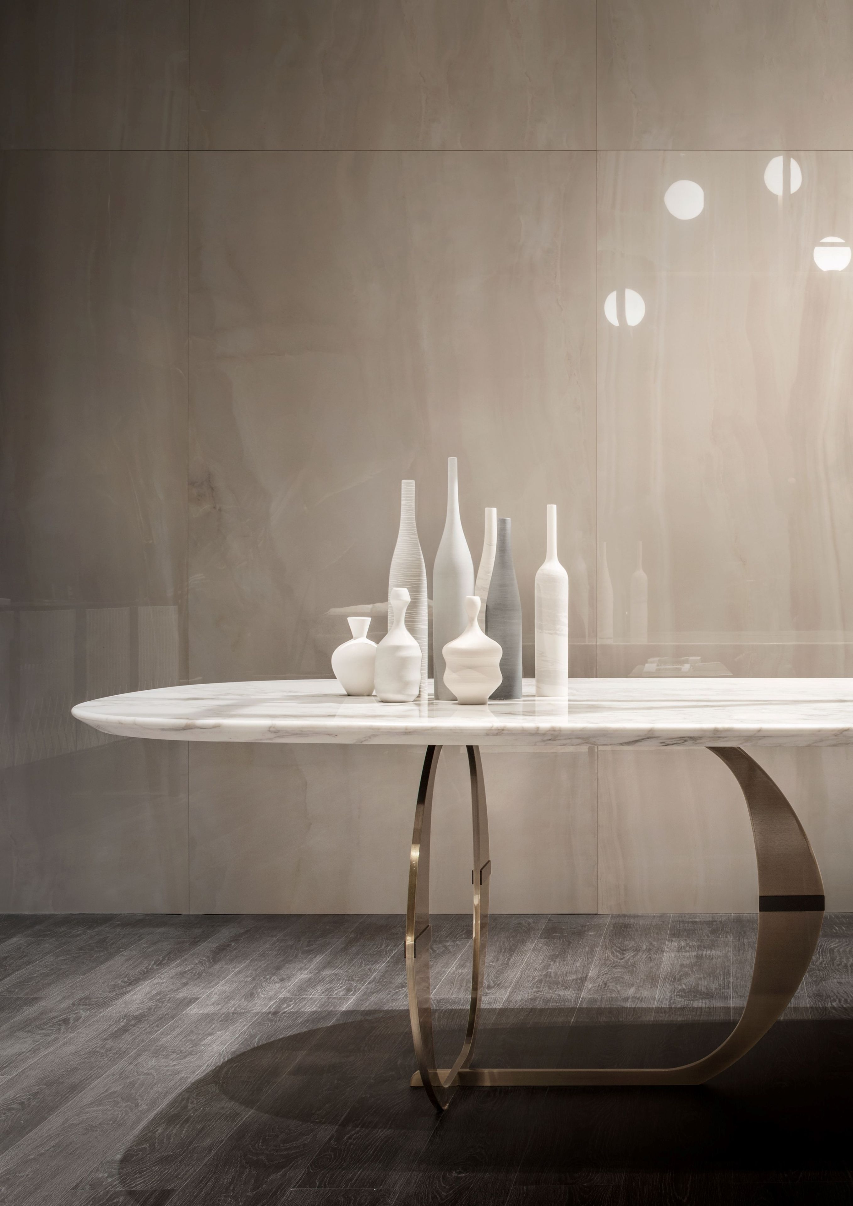 Овальный мраморный обеденный стол Capital Collection CONVIVIO ARCH-00153379 - Вид №7