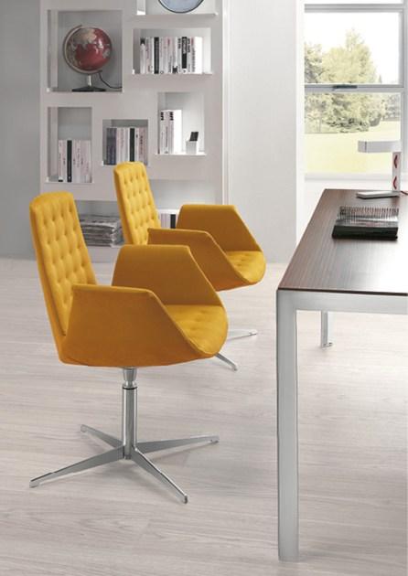 Sesta 4-спицевый стул для залов ожидания Modà style Ma-032 - Вид №1