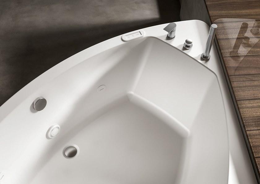 Albatros Угловая гидромассажная ванна из акрила Thea 01th55bs; 01th65bs - Вид №8
