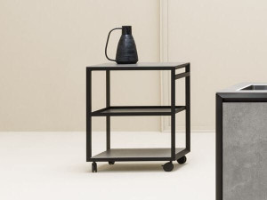 Алюминиевая садовая тележка для еды