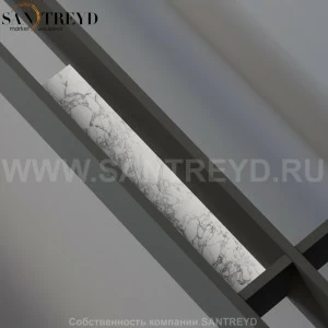 RIGO Полочка из белого мрамора ARIGM50MC