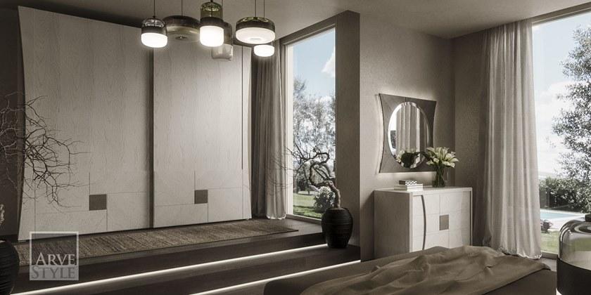 Arvestyle Круглое деревянное зеркало в настенной раме Quadro Mn-q124 - Вид №1