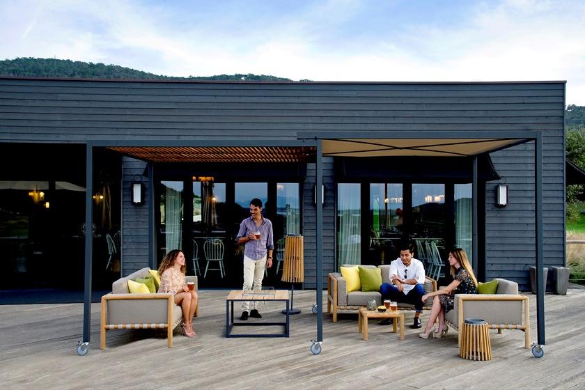 Unopiù Садовый диван 3 мест со съемным чехлом из ткани Pevero Pevdi2p - Вид №5