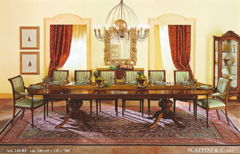 SCAPPINI & C Стул с деревянными подлокотниками, обитыми тканью 35th anniversary Se 282/a - Вид №1