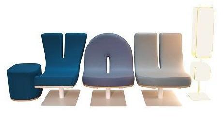 TABISSO Мягкое кресло по контракту Typographia sun-id-1466381 - Вид №2