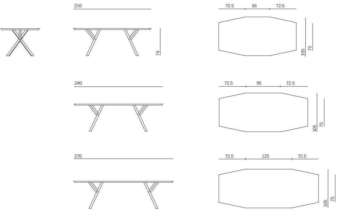 Montis Стол из массива дерева Xy sun-id-1428201 - Вид №3