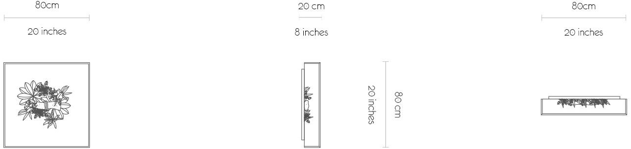 MORADA Стеклянная картина  Lush life acc  - Вид №2