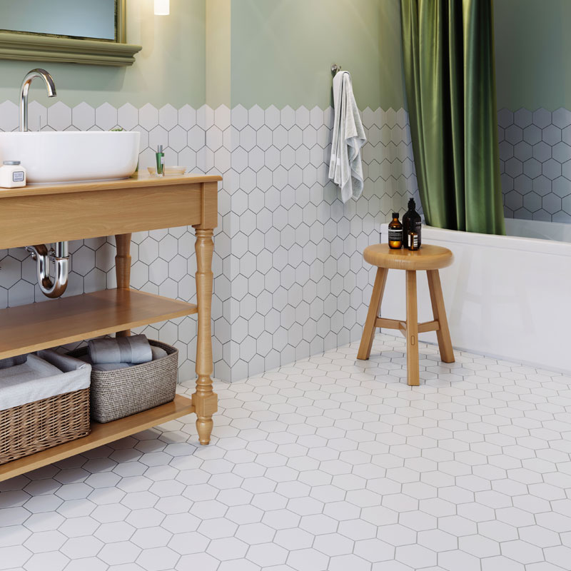 Геометрия света: Белая мозаика для вдохновения STP-ST229 INCOLOR Geometry - Вид №2