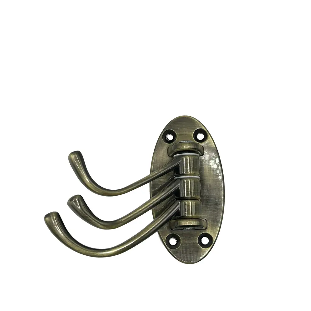 89364424 Мебельный крючок N00-N00-AB 10 см ЦАМ цвет бронза STLM-1011621 EDSON 10903-N00-AB